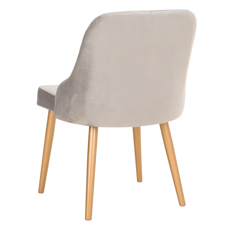 Nobie 18.3 Upholstered Dining Chair - Grey / Gold (Set of 2) - 21 x 22 x 31 - 21Wx22Dx31H