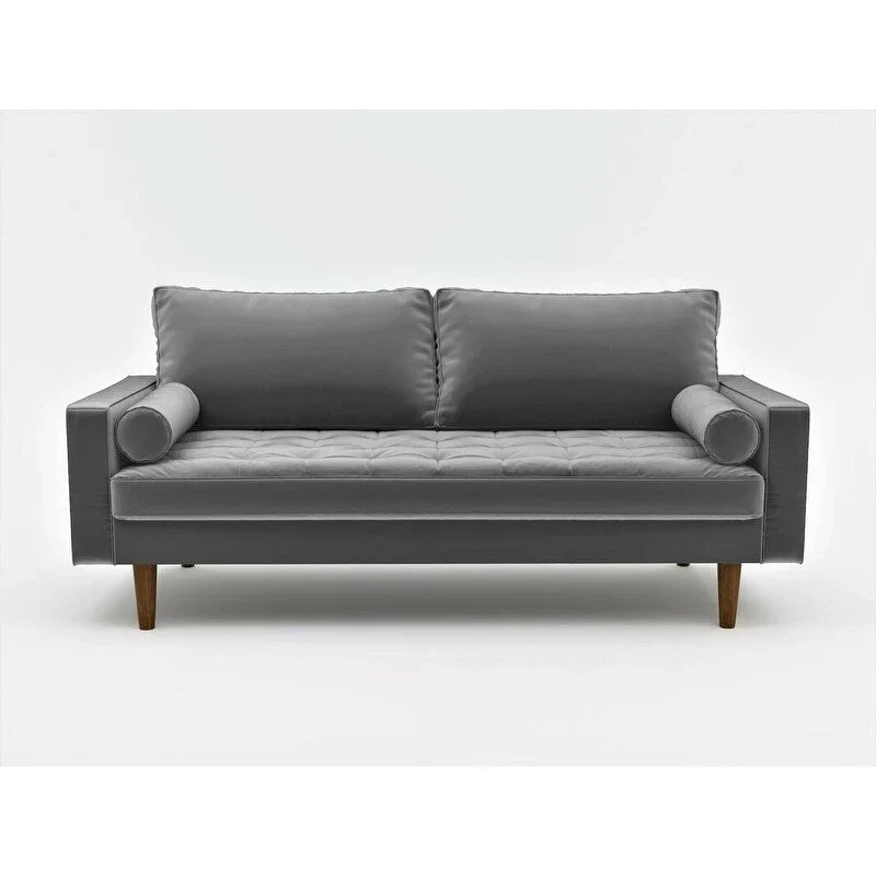 Mac Velvet Mid-century Style Sofa