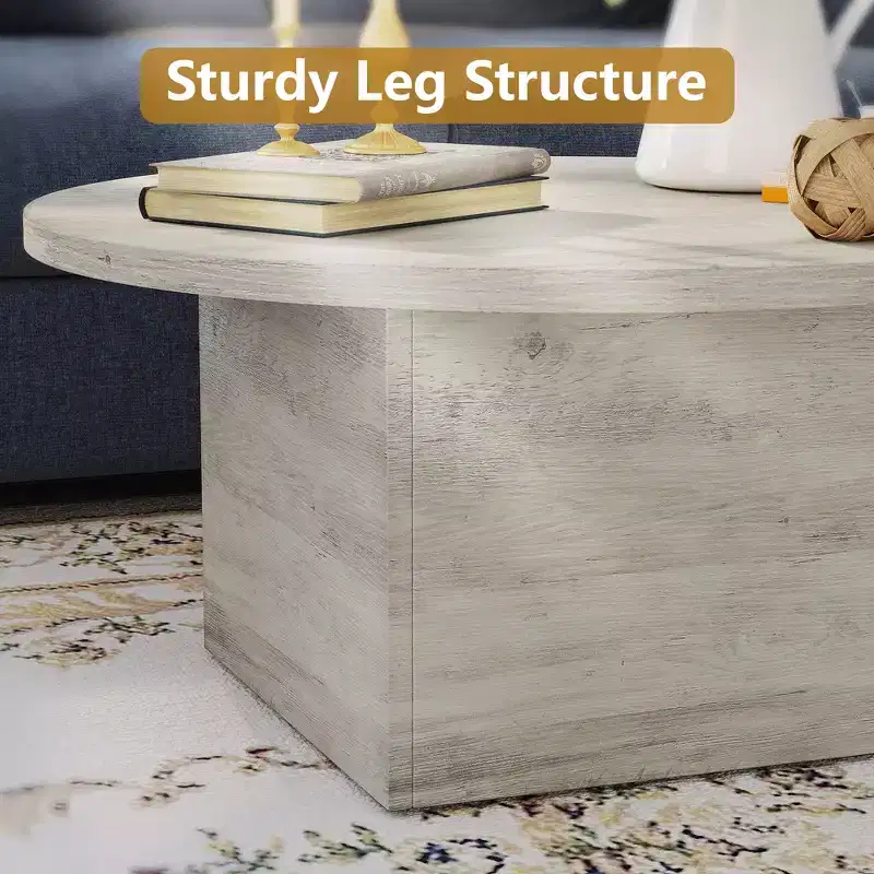 Coffee Table 55 LBS Capacity 47.25-Inch Waterproof Desktop Premium Design