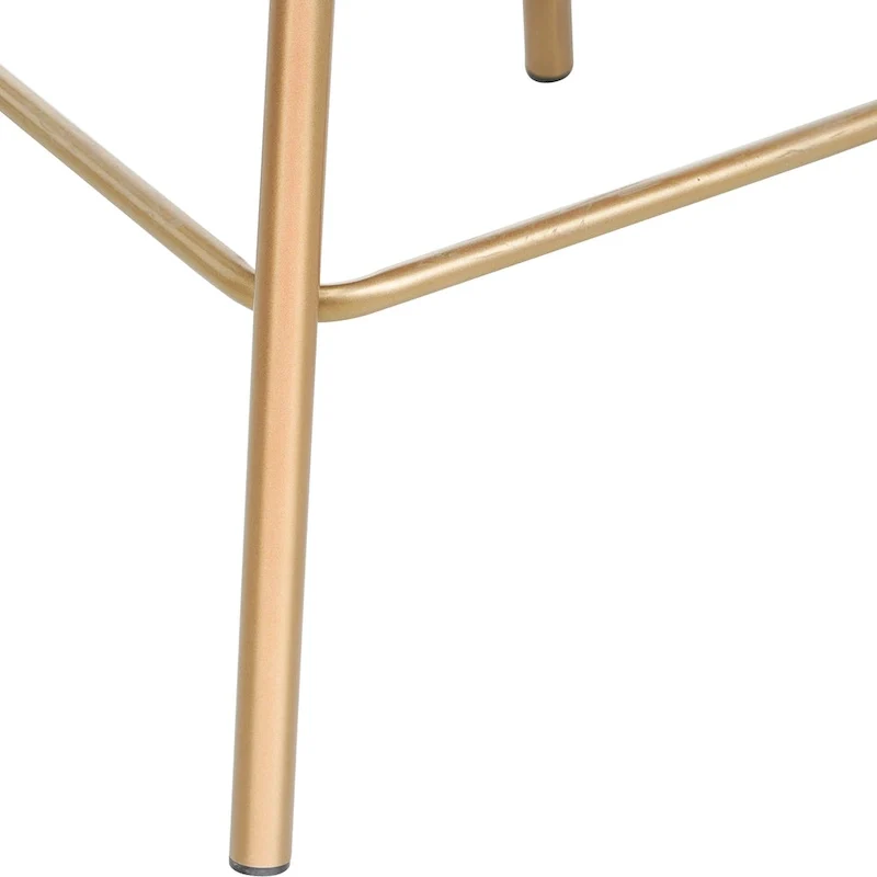 Christopher Knight Home Bremen 180Swivel 26 Velvet Counter Stools with Metal Legs (Set of 2)