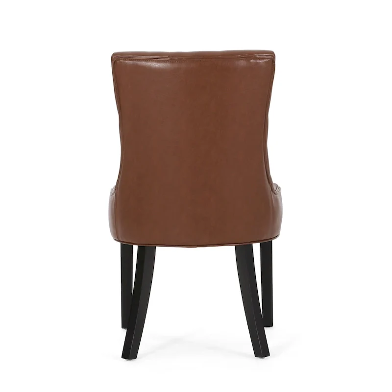 Cheney Tufted Dining Chairs (Set of 6) by Christopher Knight Home