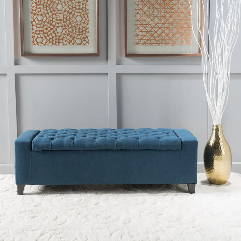 Tufted Upholstery Storage Bench