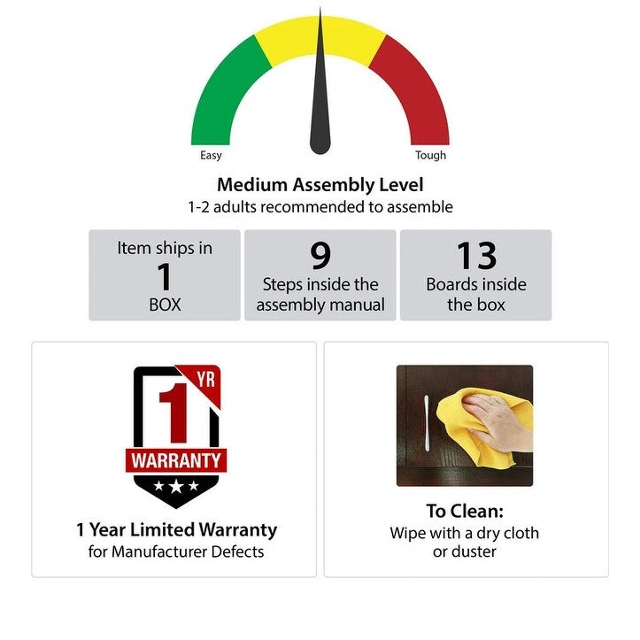 Turntable Stand - 16.14D x 19W x 27.56H