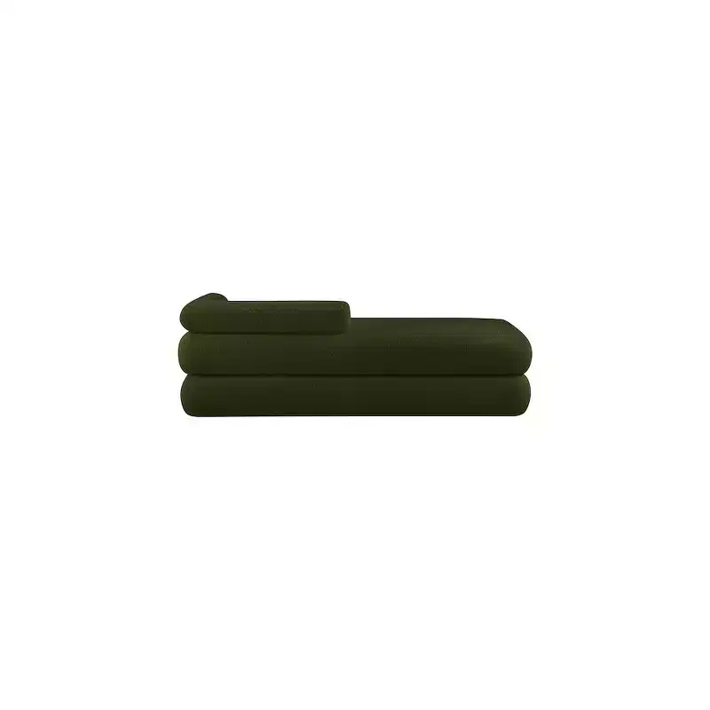 Meridian Furniture,Kennedy Faux Shearling Teddy Fabric Bench