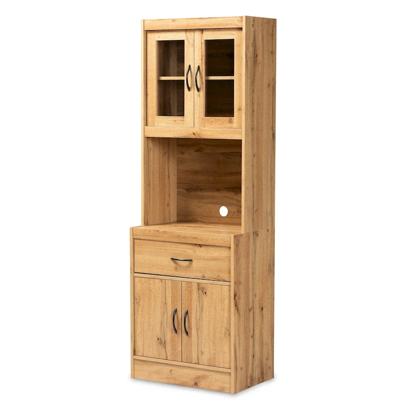 Modern and Contemporary Kitchen Wood Cabinet and Hutch
