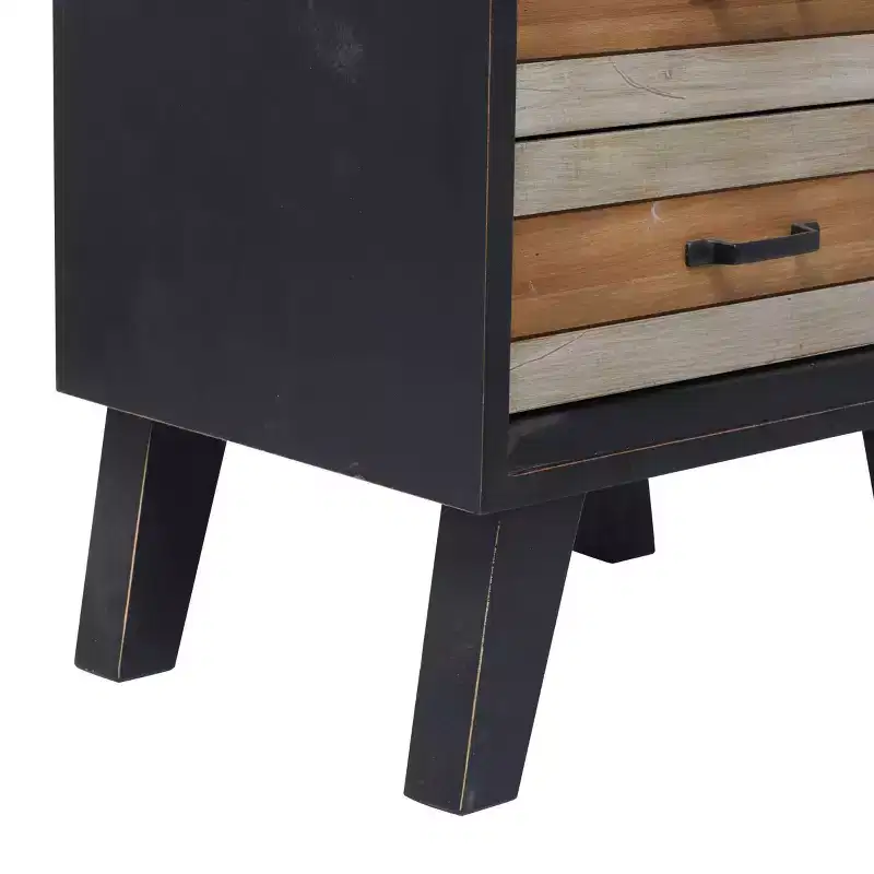 Modern Mdf Cabinet Black - Olivia & May