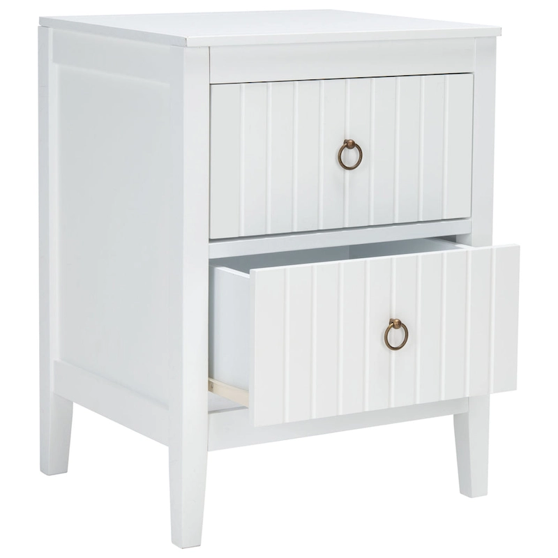 SAFAVIEH Deogilde 2-Drawer Accent Table Nightstand