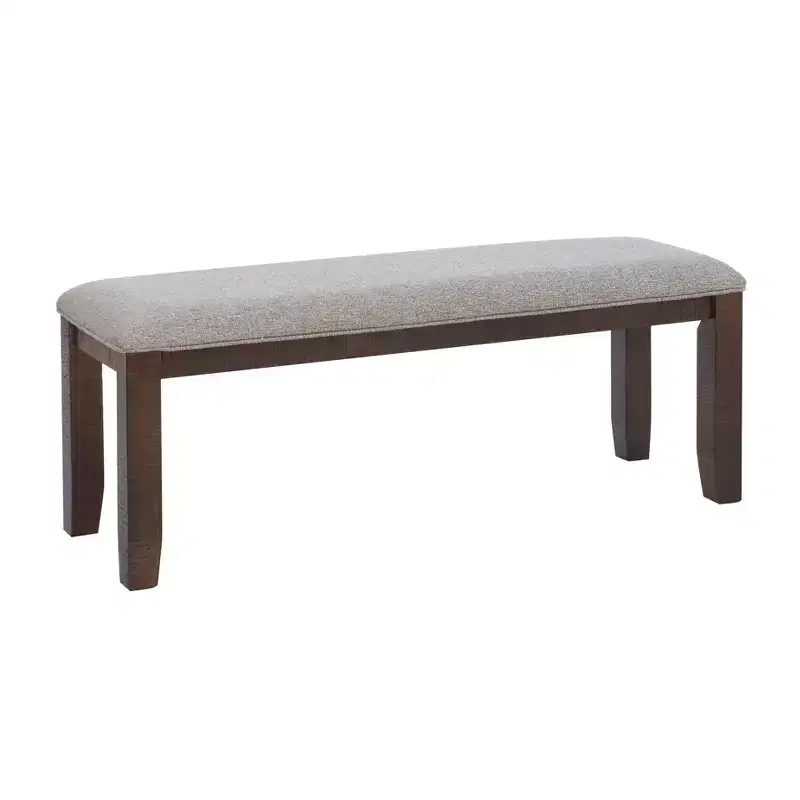 Powell 6pc Rectangle Lewis Dining Set Brown
