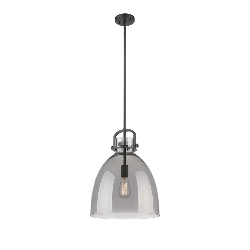 Innovations Lighting Newton Bell - 1 Light 14  Stem Hung Pendant