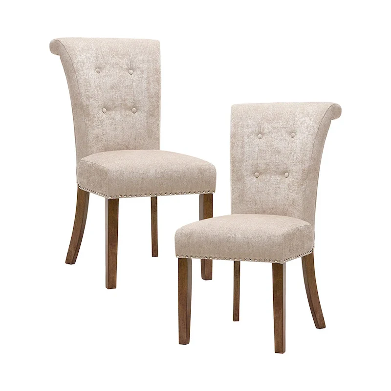 Madison Park Weldon Cream Dining Chair (Set of 2)