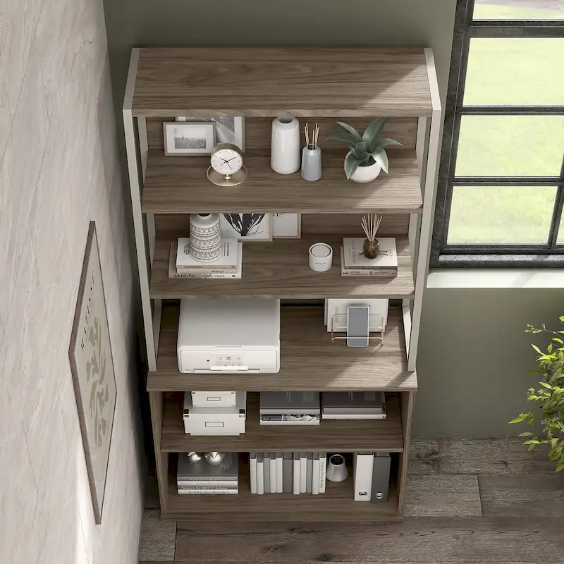 Hybrid 36W Bookcase Hutch by Bush Business Furniture