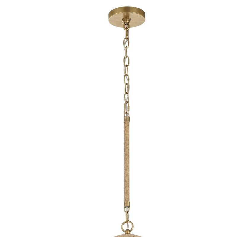 Jace 3 Light Soft Gold Pendant - 20 W x 18 H