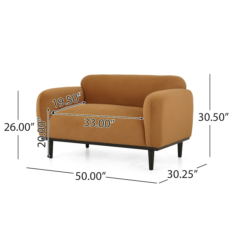 Chaparral Upholstered Loveseat by Christopher Knight Home