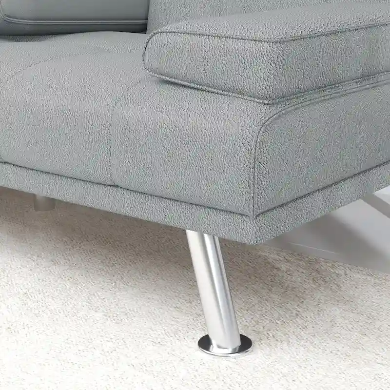 Sleeping Functional Sofa,Folding Sofa,Folding Bed,Leather