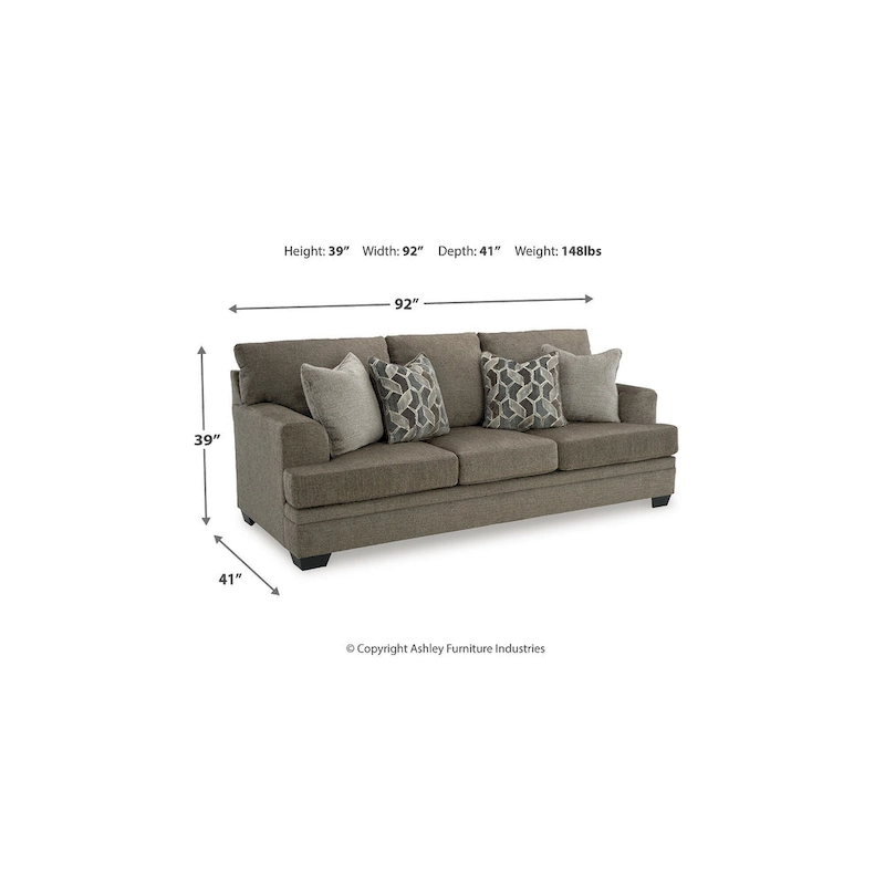Signature Design by Ashley Stonemeade 2-Piece Upholstery Package - 92W x 41D x 39H