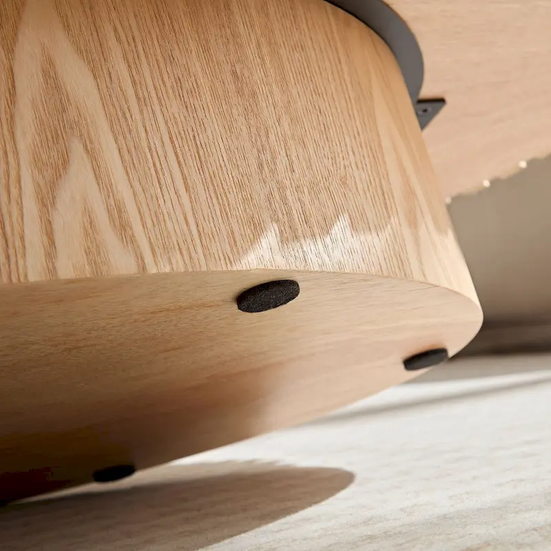 Modern Handcraft Drum Coffee Table