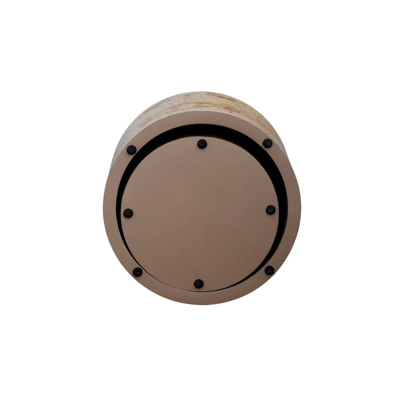 Set of 2 Modern Wooden Nesting Round Coffee Table