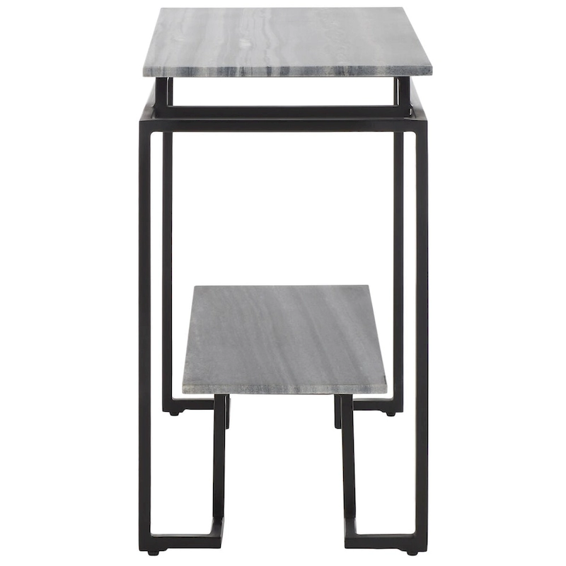 SAFAVIEH Malvina Single Shelf Rectangle Accent Table - 24  L x 14  D x 24  H - 24Wx14Dx24H