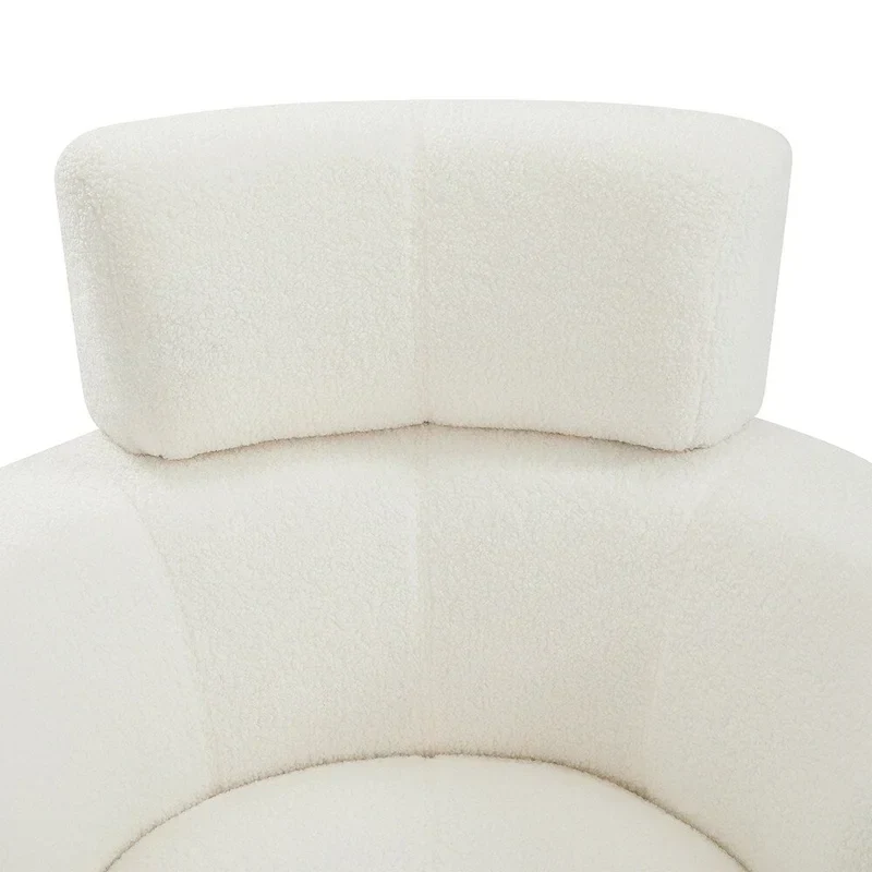 360Swivel Chair Upholstered Accent Barrel Chair