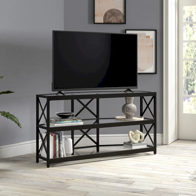 Celine Hexagonal TV Stand