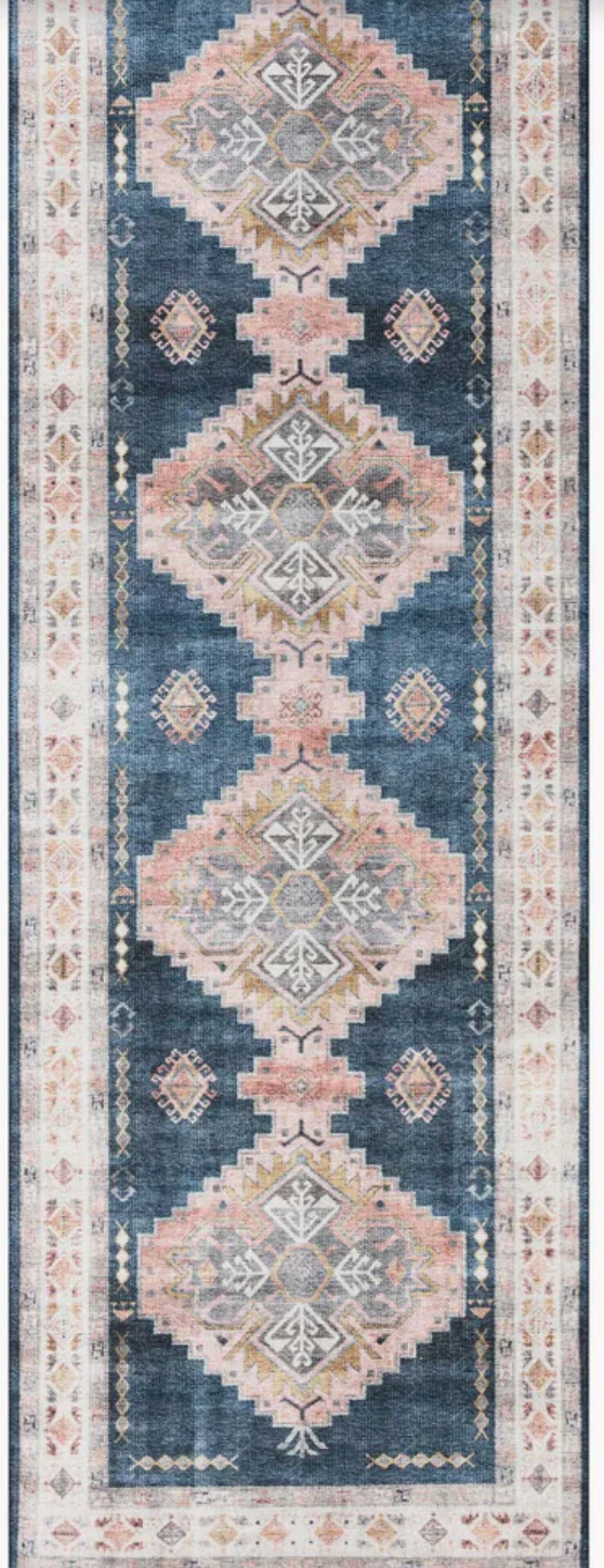 Heidi Denim/Blush Rug