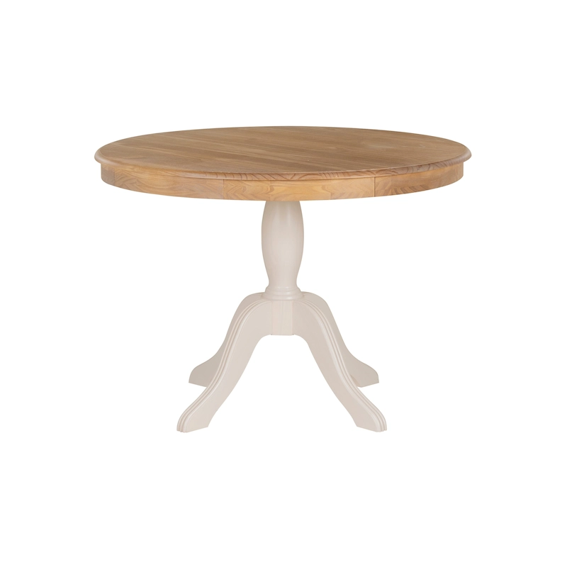 Josie Round Solid Wood Pedestal Table