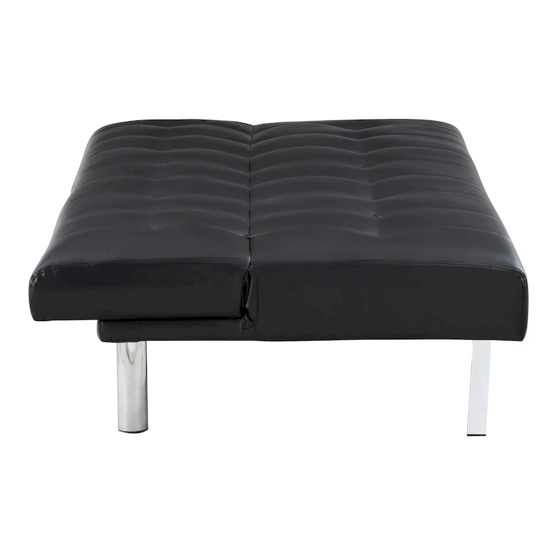 Futon with Stainless Steel Legs