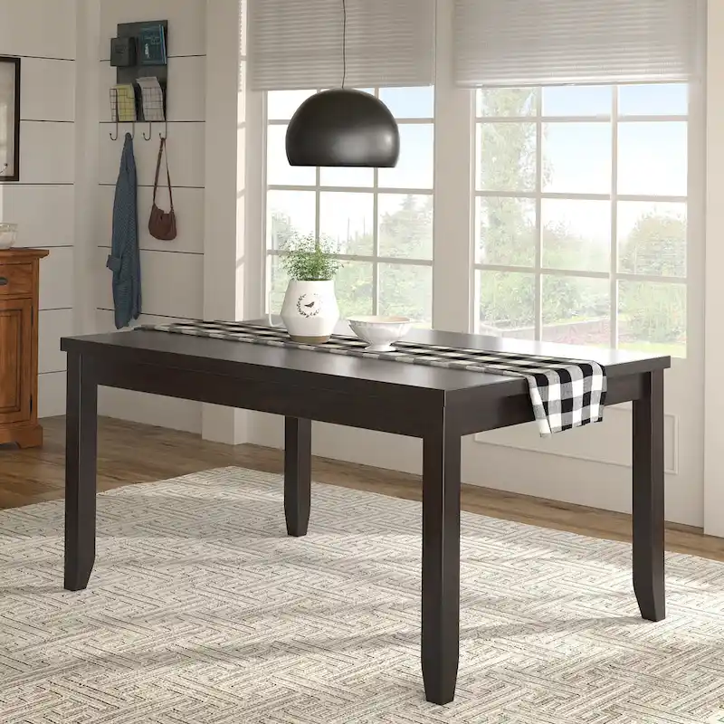 Wood Rectangular Dining Table