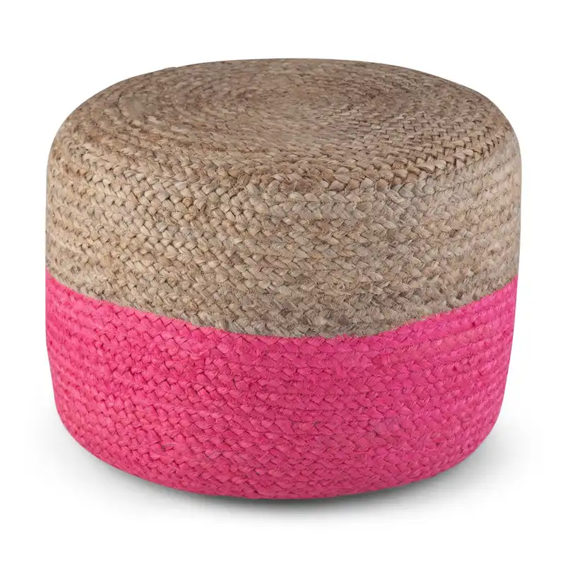 WYNDENHALL Maron Round Pouf