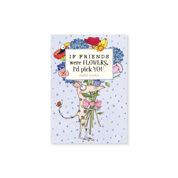 Affirmations - Twigseeds Mini Friendship Card - If friends were flowers - T325