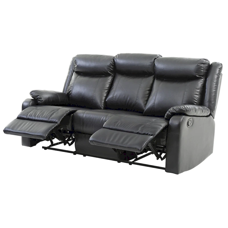 Ward Faux Leather Double Reclining Sofa