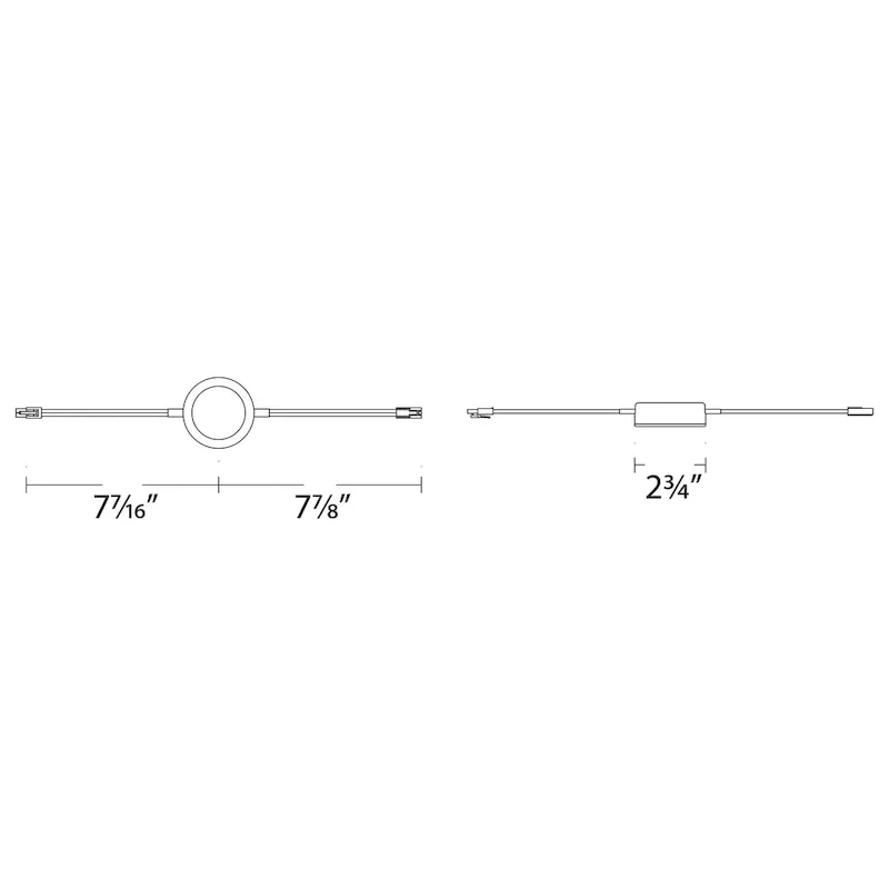 WAC Lighting HR-AC72-CS Line Voltage Puck Light 4  Wide Selectable
