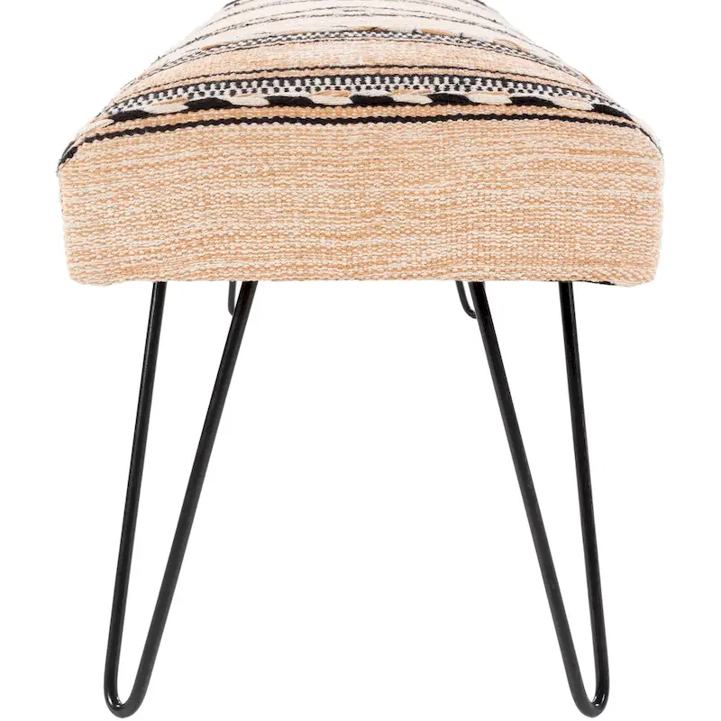 Avril Modern Southwestern Upholstered Bench