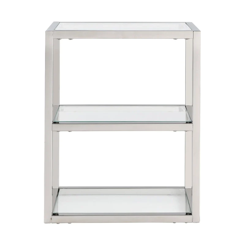 Pierre 16X20X10 Wall-Mounted Linen Cabinet In Chrome