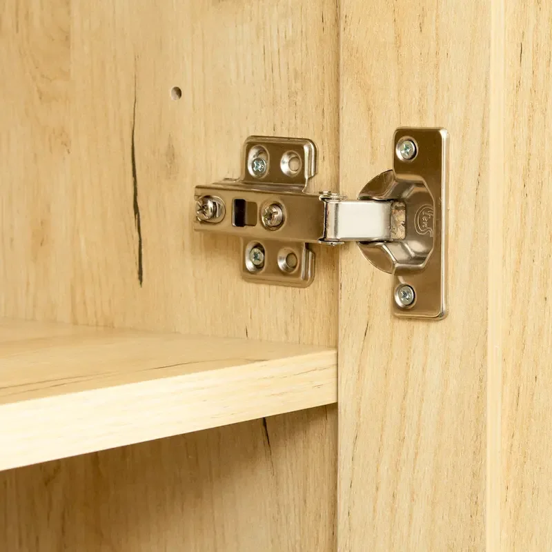 High Wardrobe/Armoires with 3 Shelves