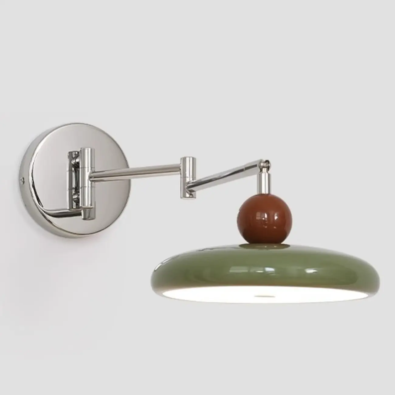 Dimmable Swing Arm LED Wall Light for Bedroom Decor