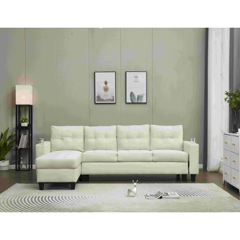 Reversible Chaise Sectional Sofa