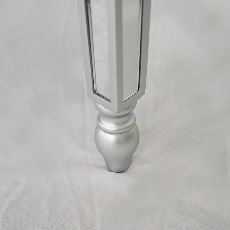 3-Drawers Mirror Table Dressing Table Console Table