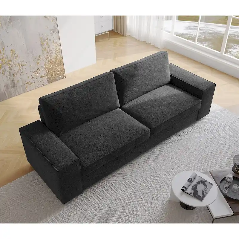 80  Loveseat Couch 3 Seater Sofa