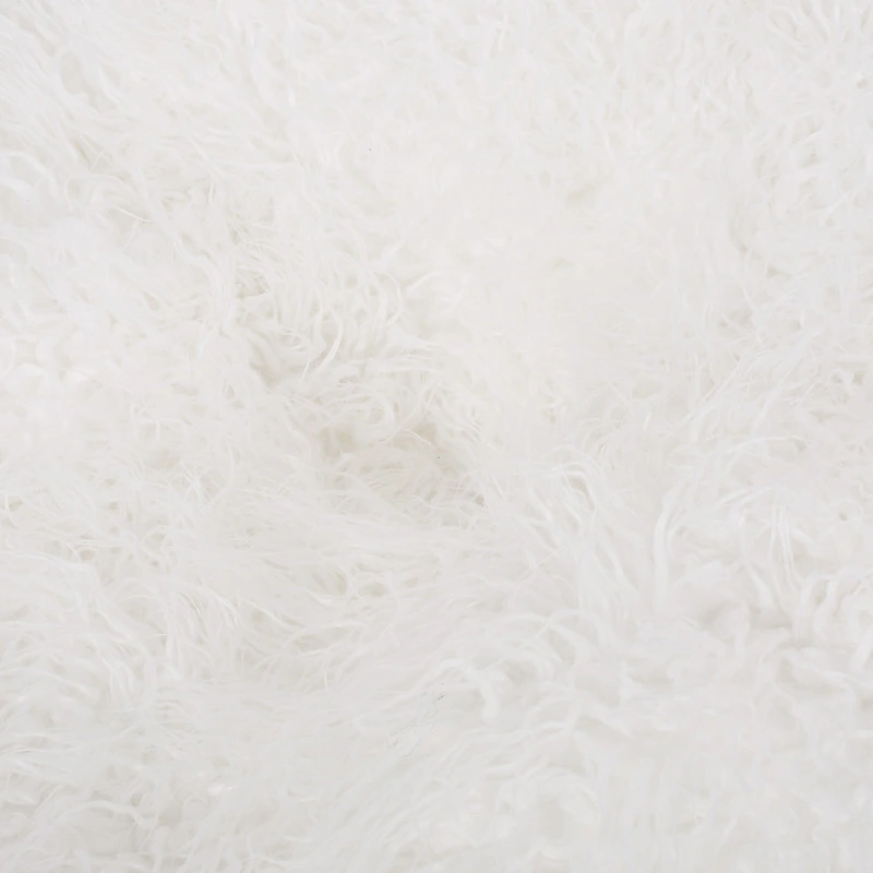 Mosier Modern Glam Faux Fur Bean Bag by Christopher Knight Home