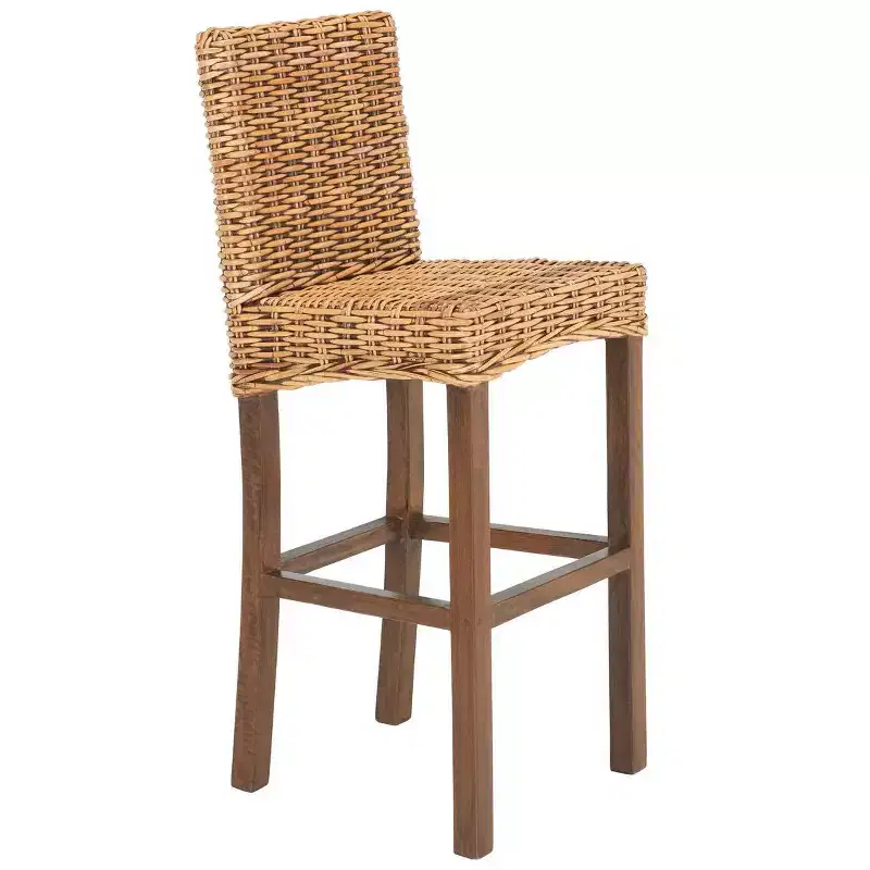 Tobie Rattan Bar Stool