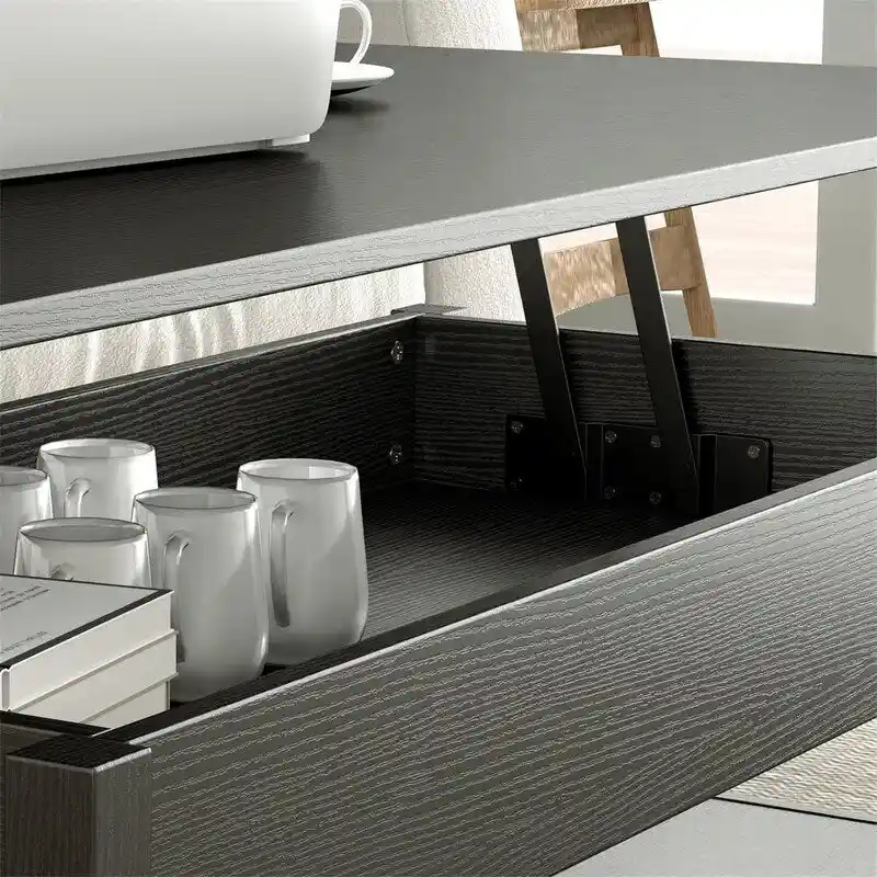 Coffee Table with Hidden Compartment - 44.1D x 21.7W x 18.3H