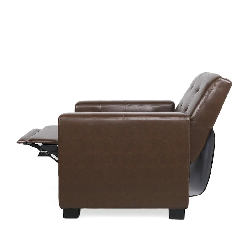 Upholstered Push-Back Recliner