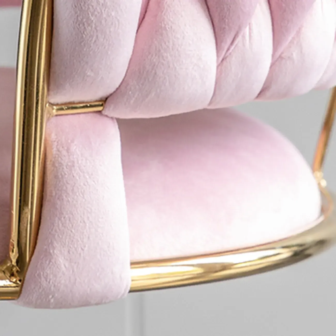 Modern Velvet Swivel Adjustable Bar Stools