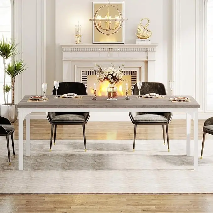 70.8 Inch Executive Desk, Large Office Computer Desk