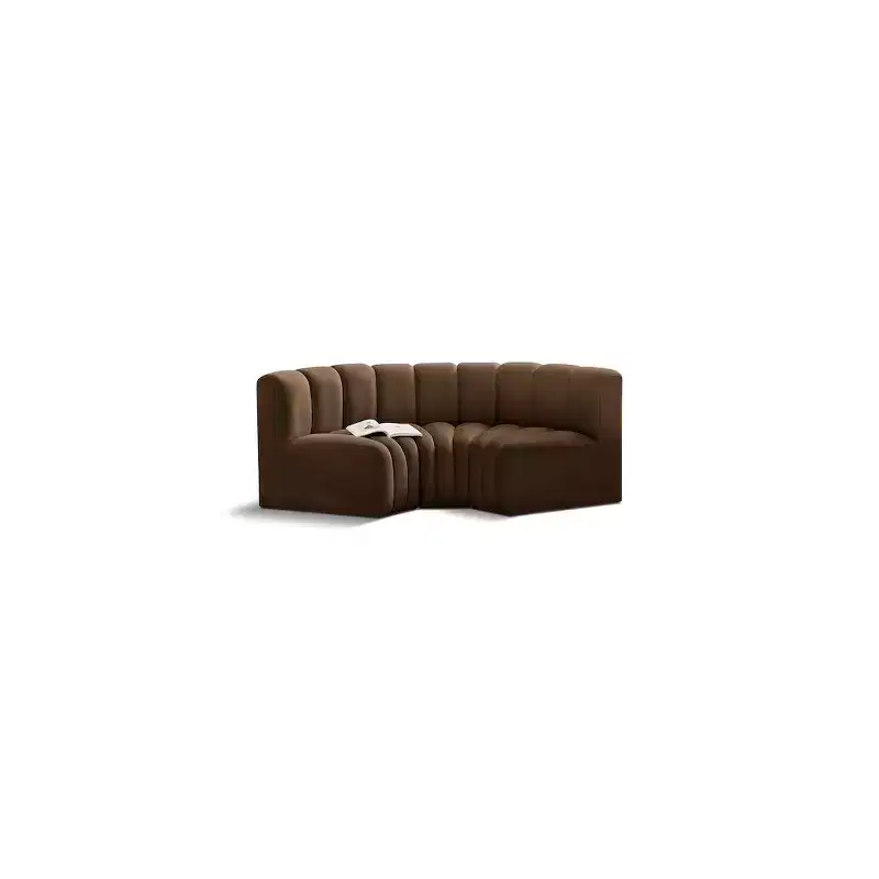 Meridian Furniture,Arc Velvet Modular Sofa
