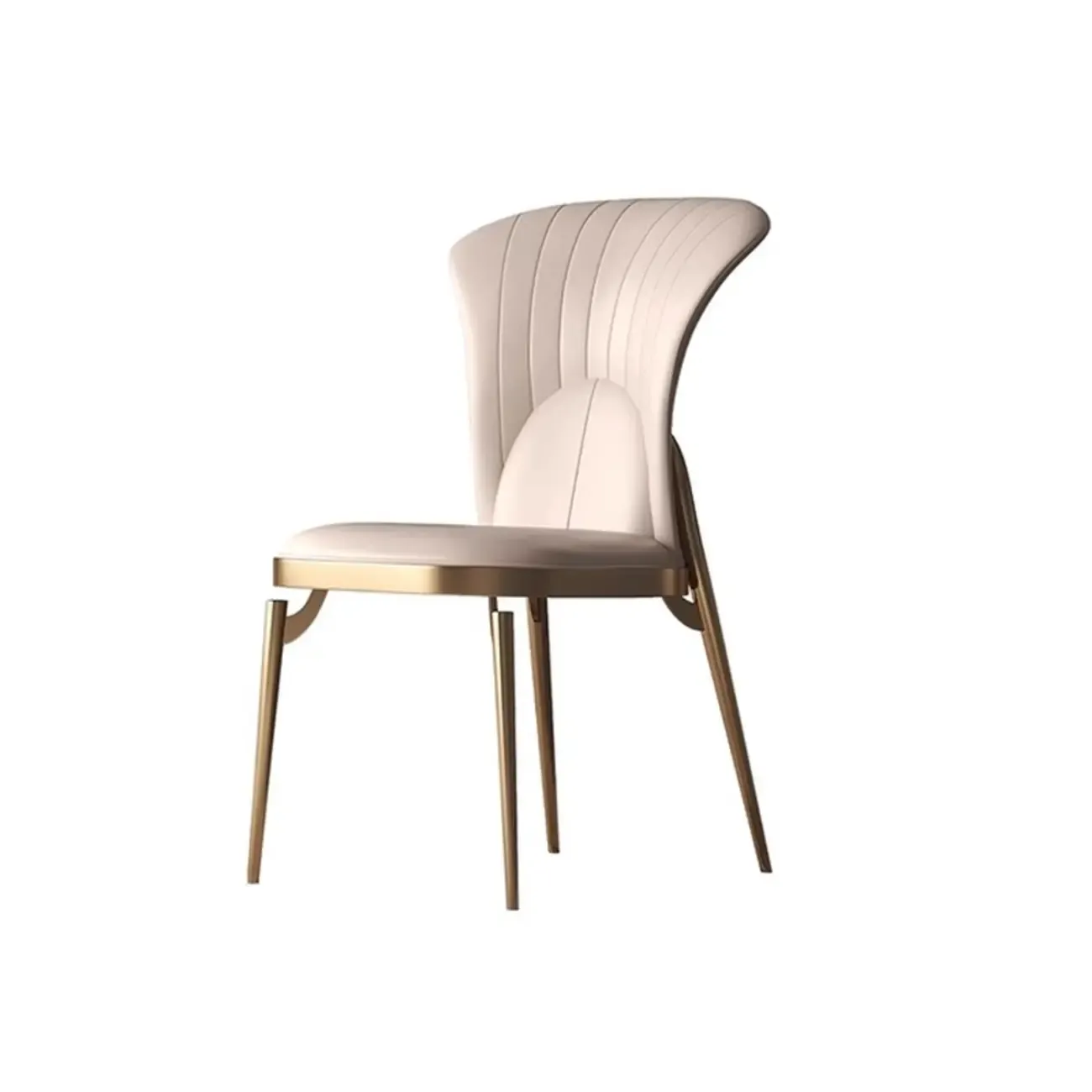 Modern Luxury Leather Upholstered Dining Chairs