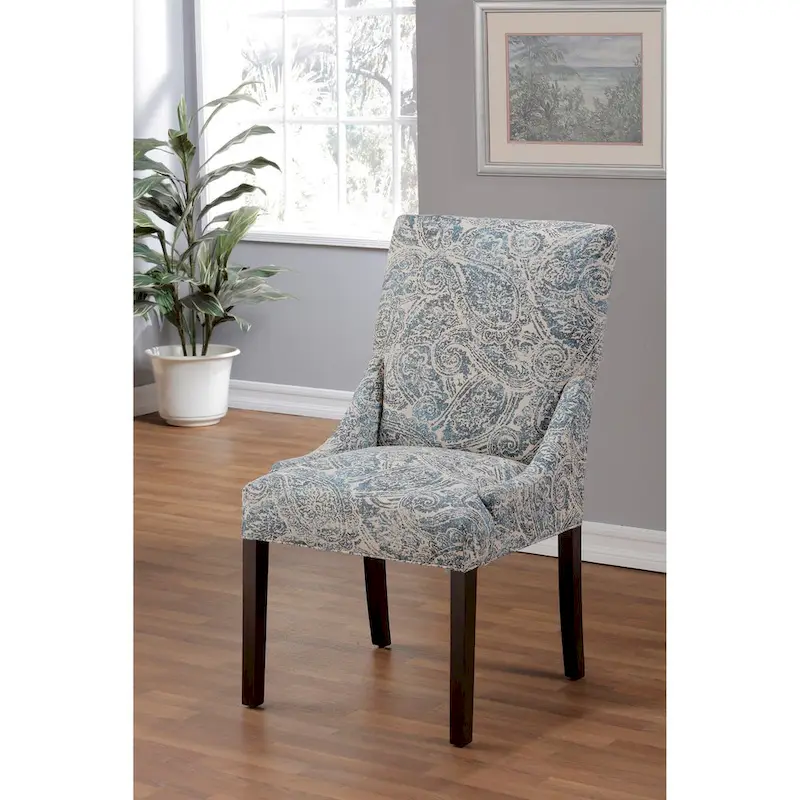 Marie Transitional Slope Arm Dining Room Chair