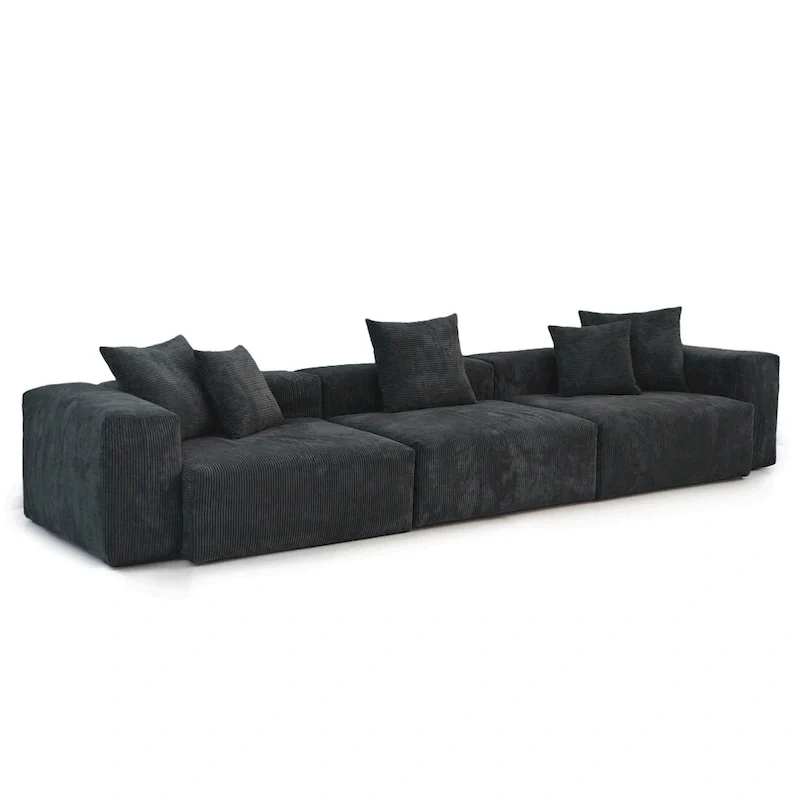 3PCS Modern Couch Set Living Room Furniture Set