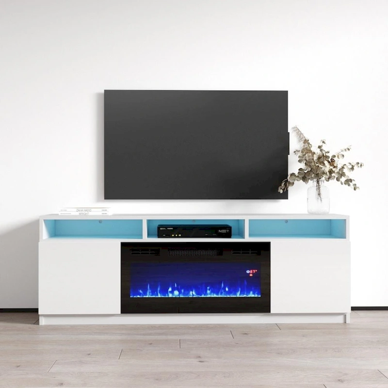 Reno 05 Electric Fireplace Modern 63 TV Stand